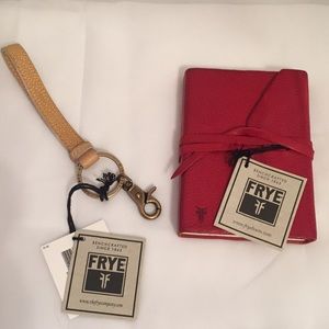 Frye Leather Campus Stitch Fob and Journal